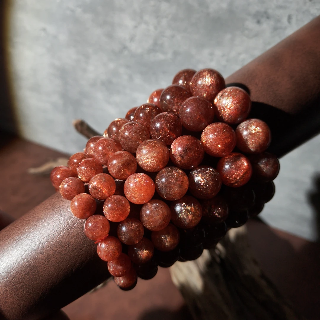 【黑胖珠宝】 H0355 天然金太阳手链 多样性发其一