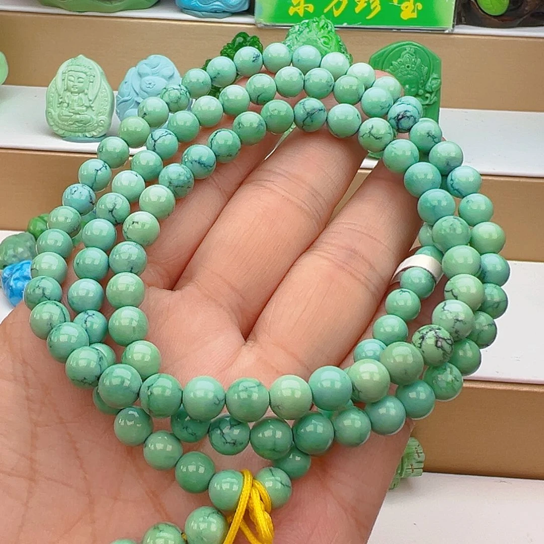 未镶嵌绿松石项链