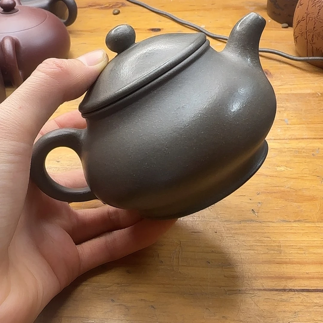 紫砂茶壶民间手艺人全手工制作