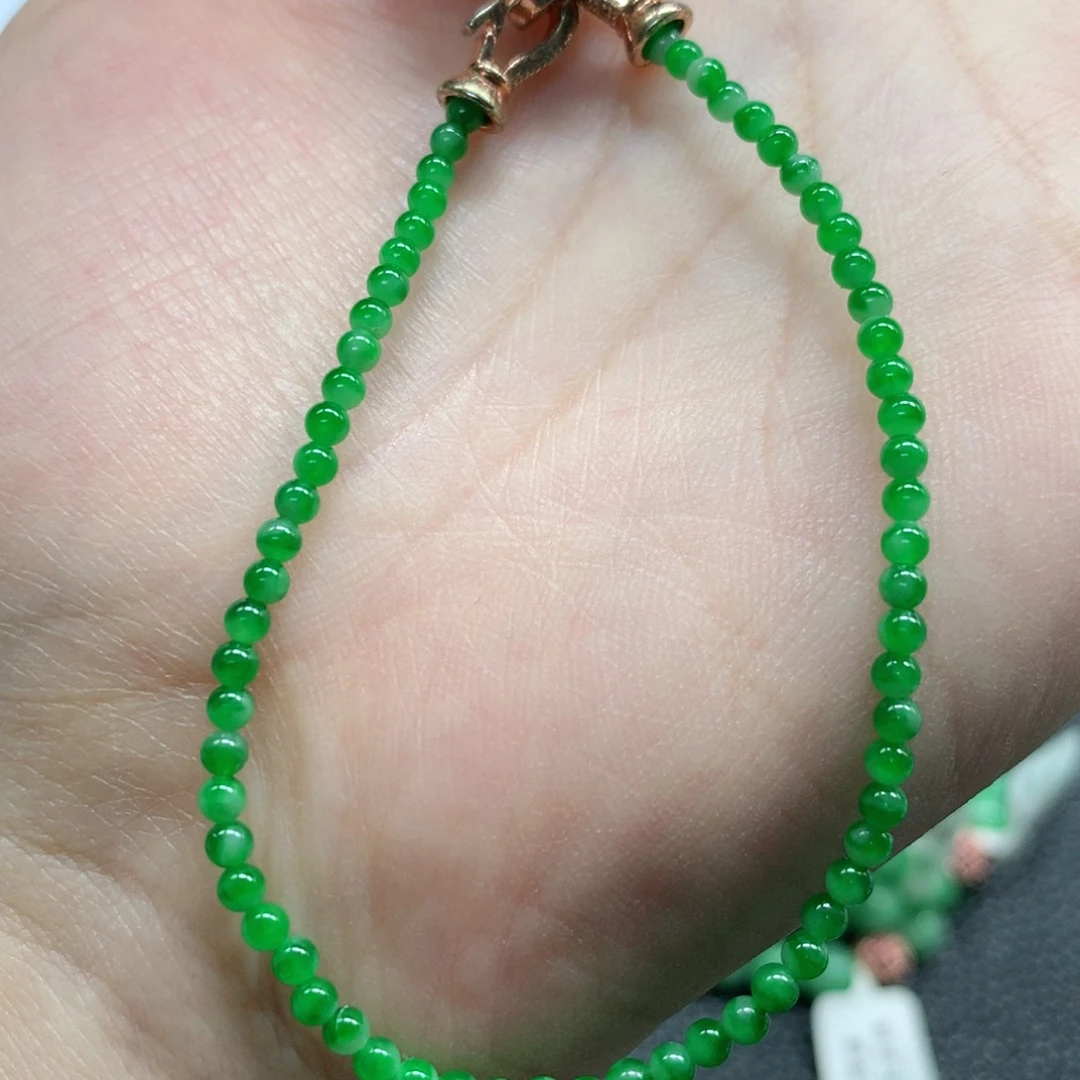 未镶嵌手链翡翠翡翠