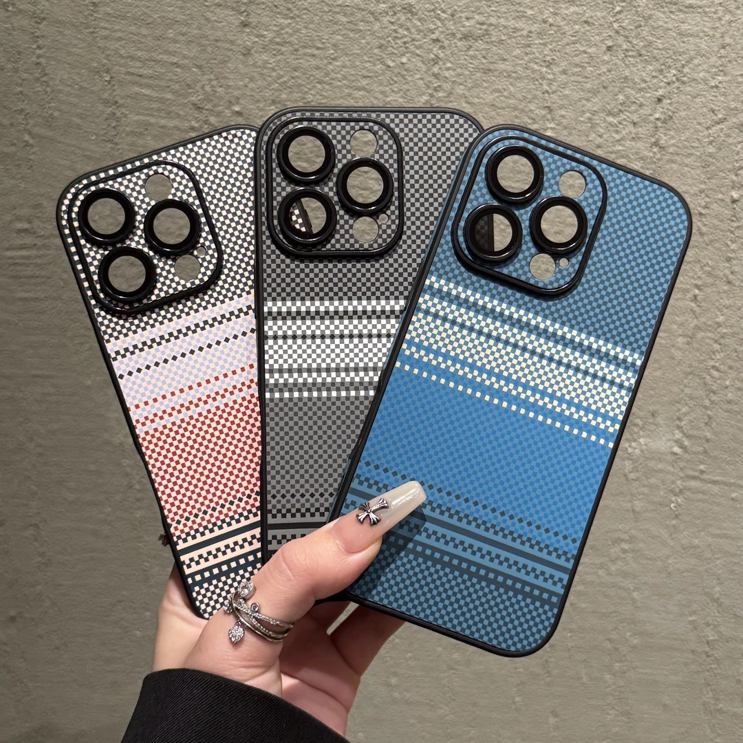 ZMGX全包镜头膜凯夫拉纹适用iPhone16promax手机壳15pro新款1413