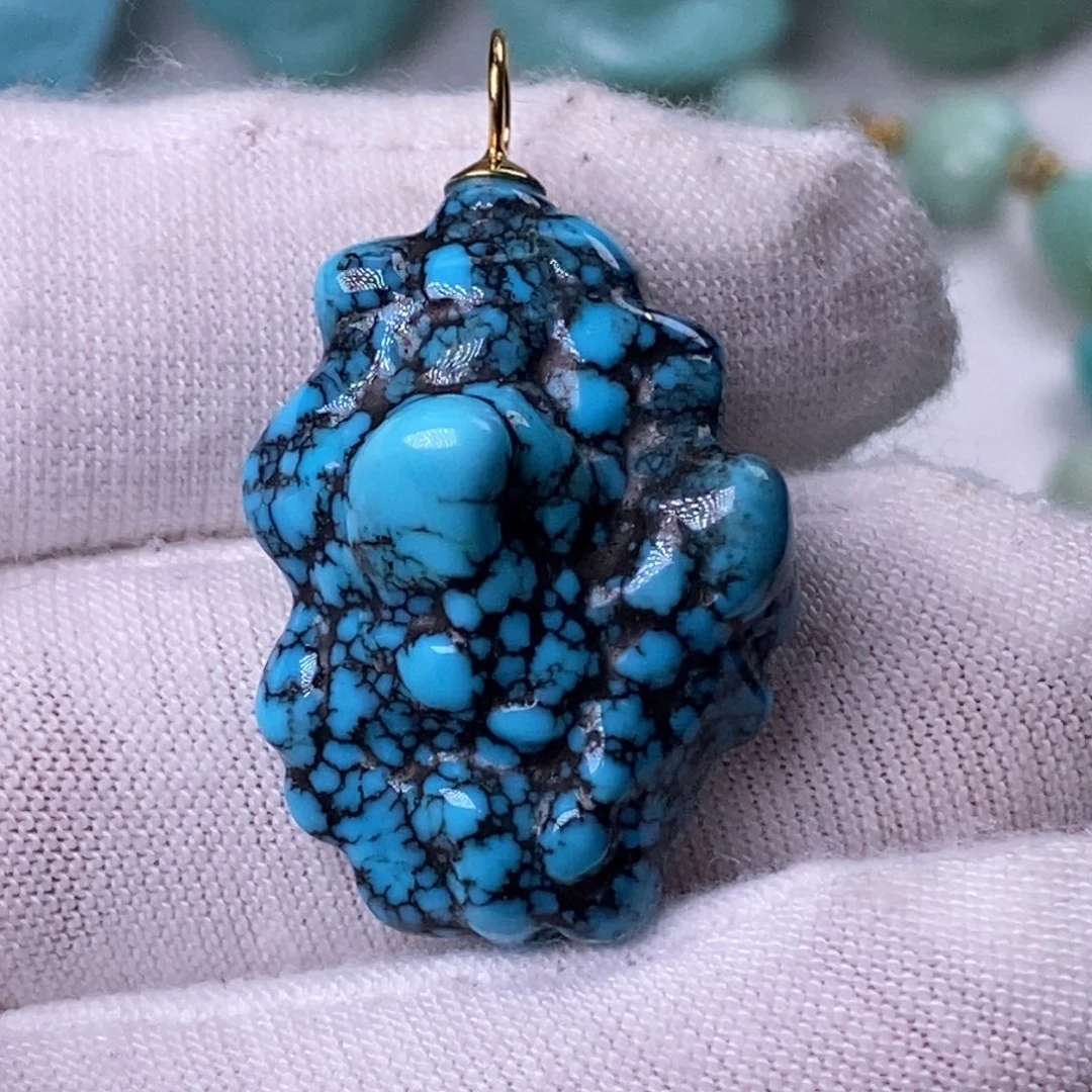 绿松石未镶嵌珠宝奇石