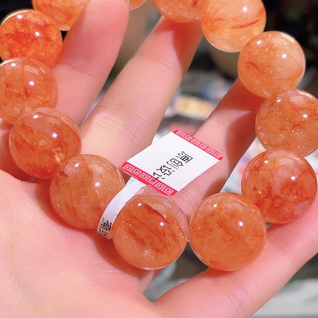 无非金属红胶花17mm