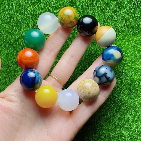 玛瑙/玉髓合金珠宝半成品