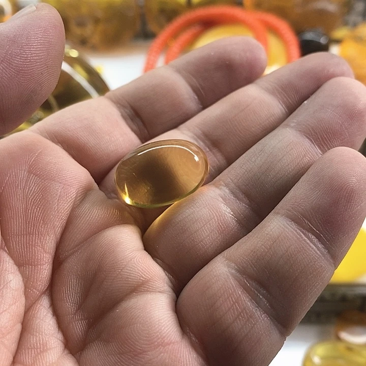 琥珀手链未镶嵌蚊*单珠