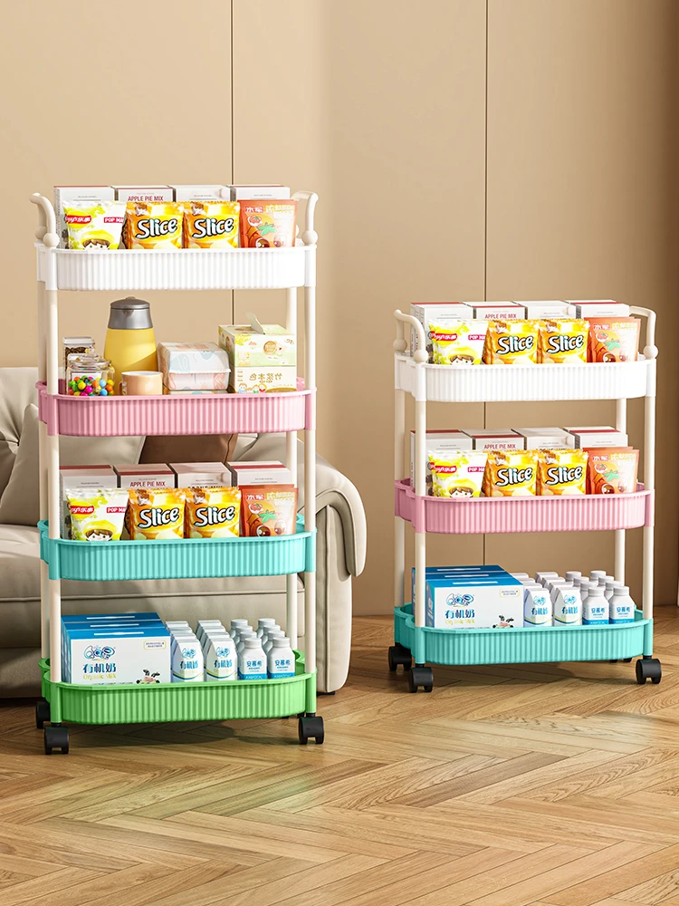 可移动卫生间多层收纳架置物架家用架子流浪丹宁风