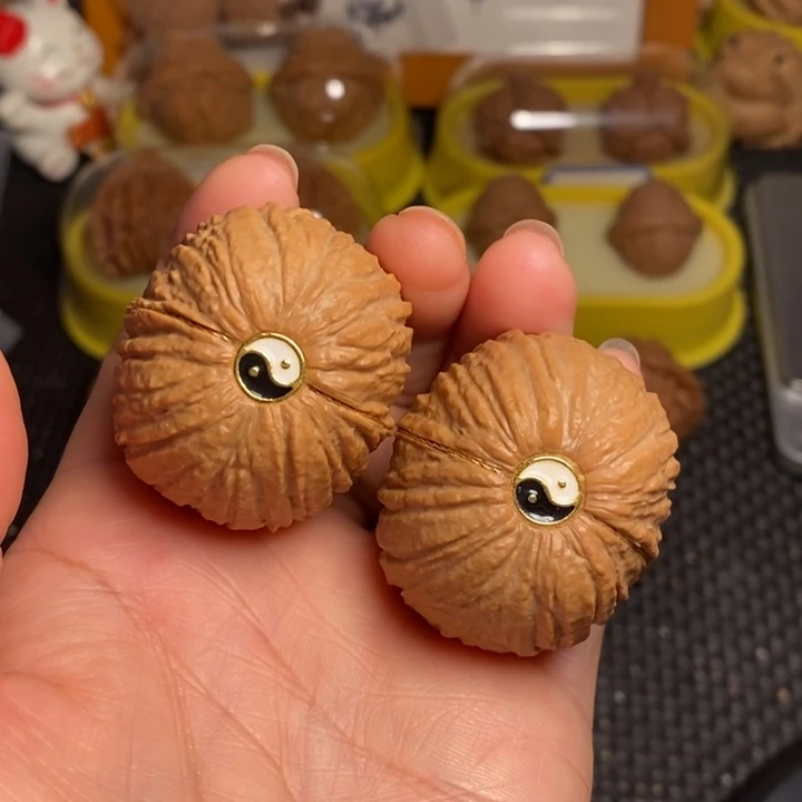 把件文玩核桃40猴头