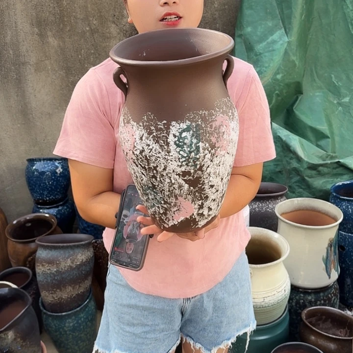 口20高32一个盆子。