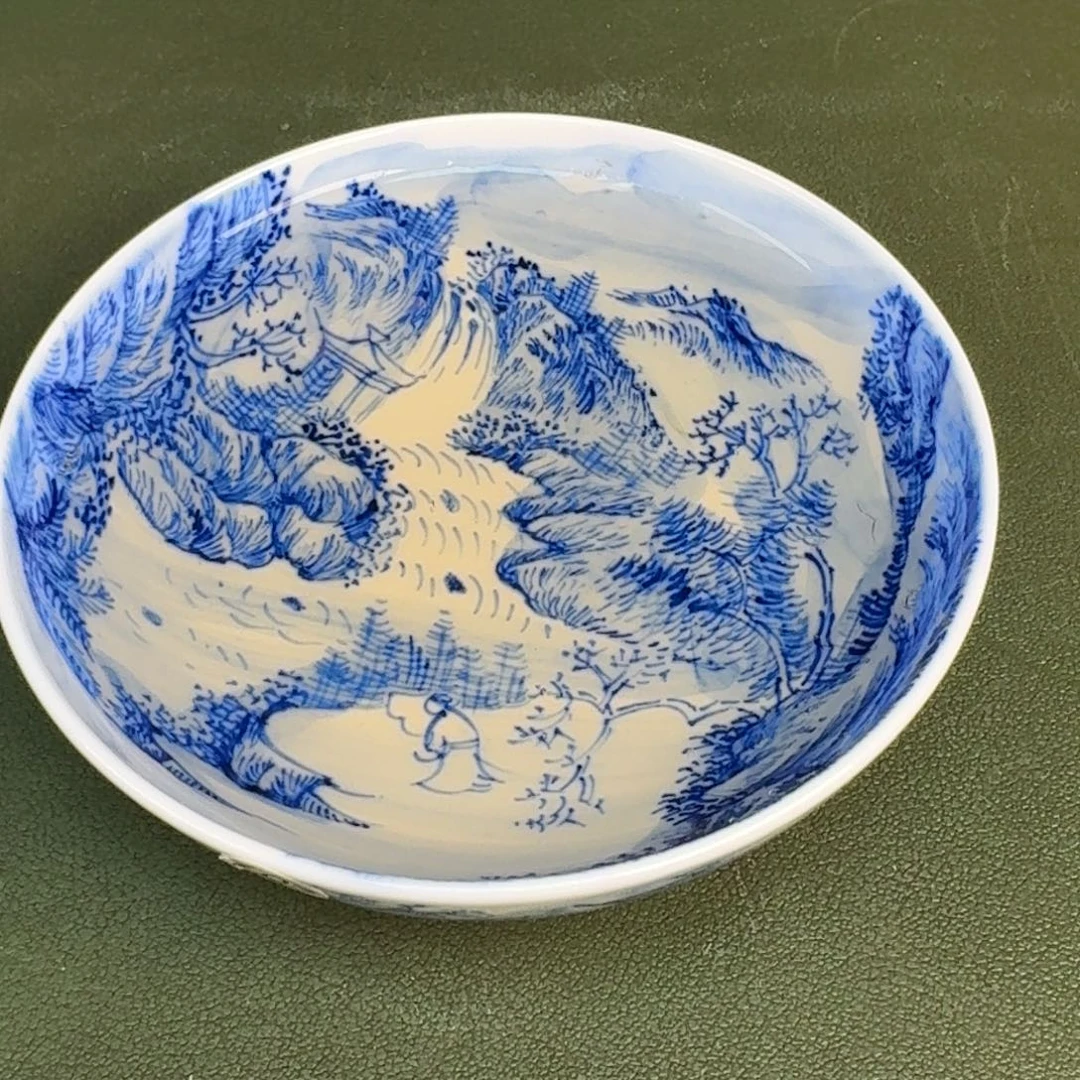 陶景德镇纯手绘茶具圆圆281