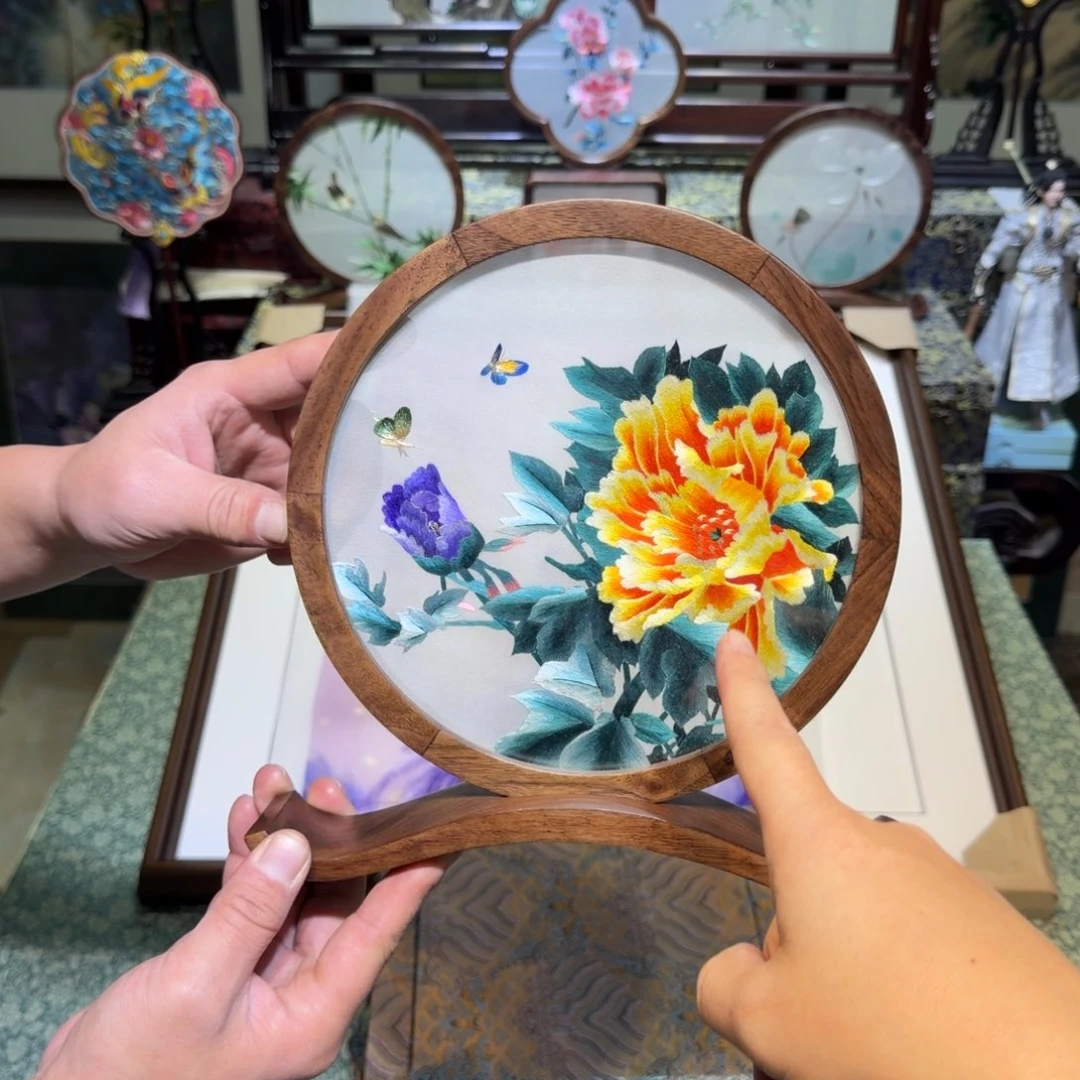 刺绣手工苏绣工艺异色