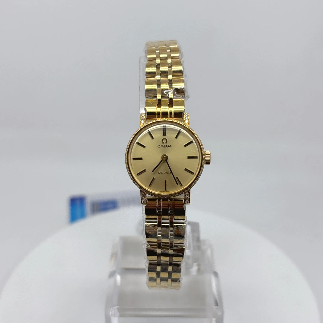 95新 Omega/欧米茄 手动机械表后钻22.5mm/公价32999/wh9296