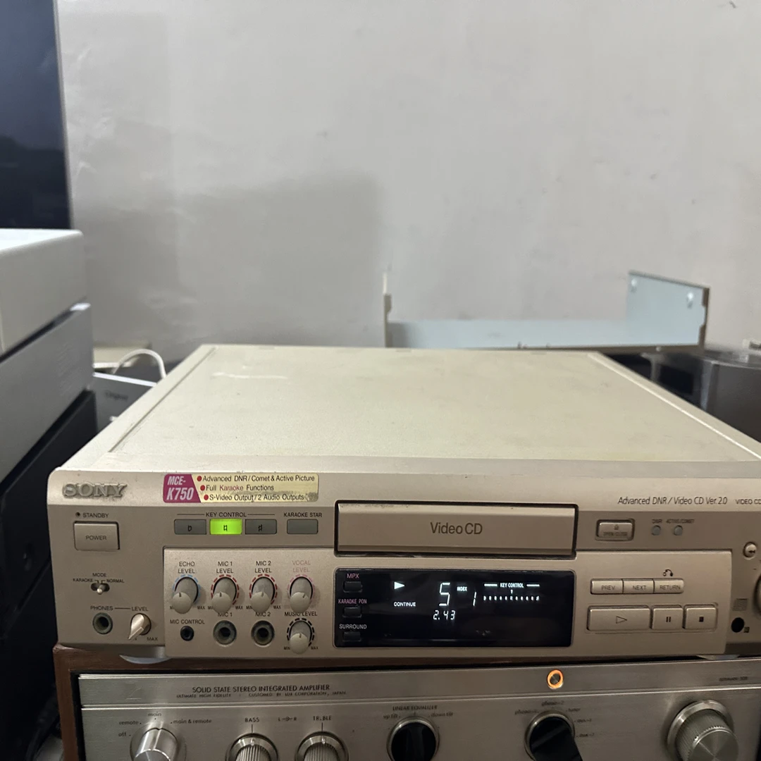 8新 Sony/索尼 二手索尼VCD机，没遥控不包邮