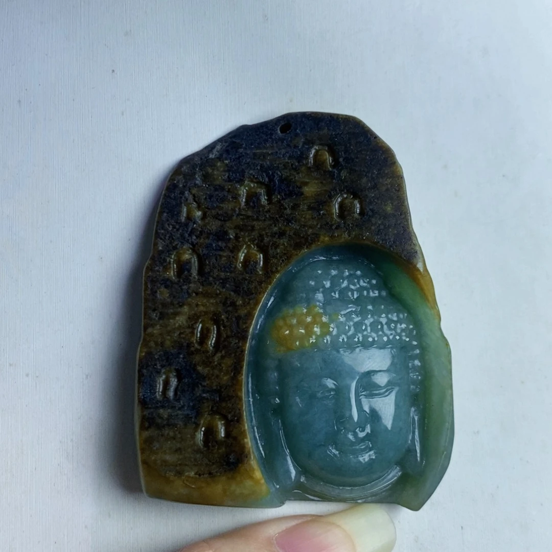颈饰未镶嵌翡翠佛