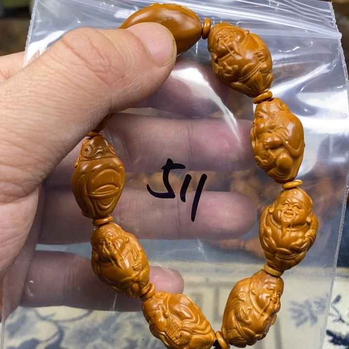 橄榄核手串/手链橄榄核雕工艺手串