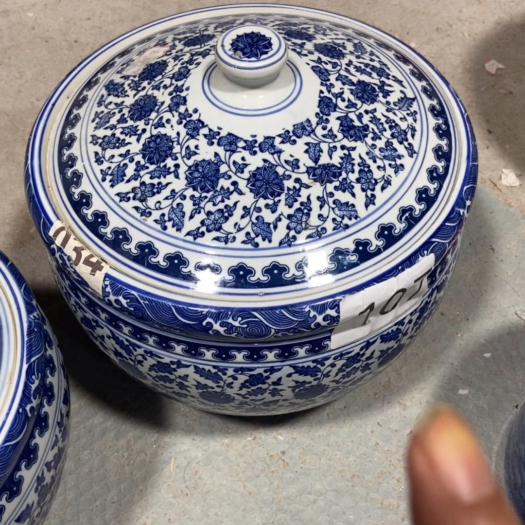 相***沫瓷片景德镇陶瓷罐107