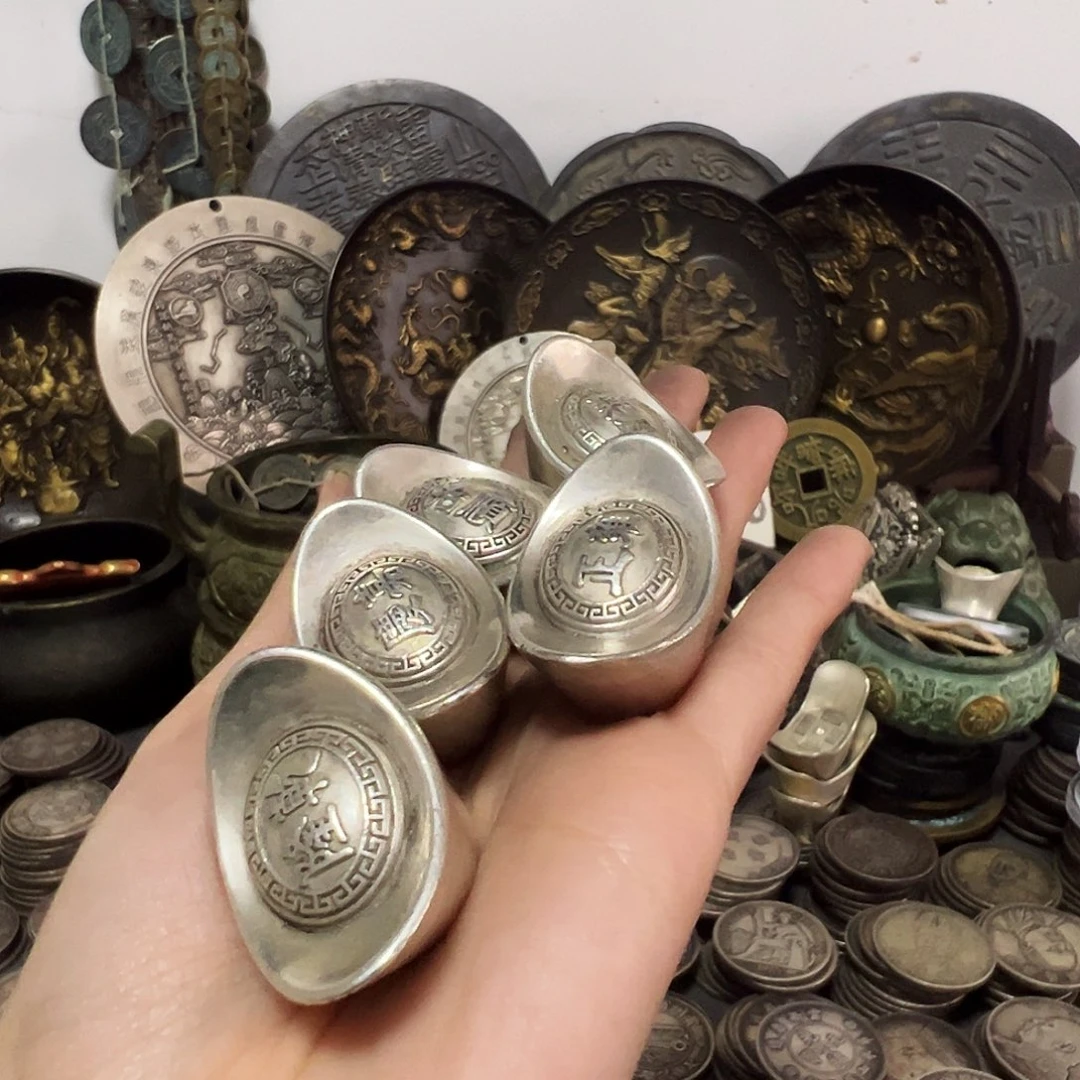 金属复古工艺品五帝