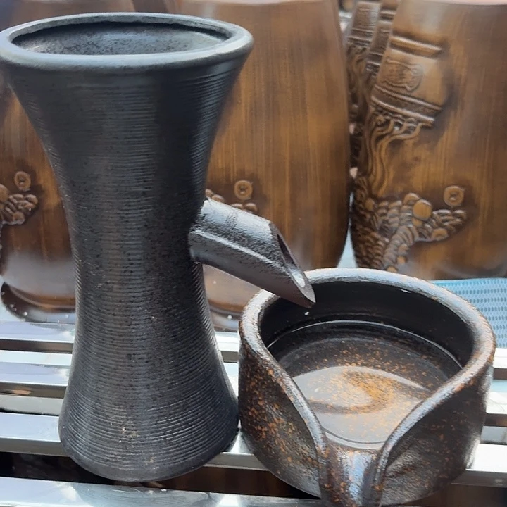 粗陶口径13/25，15/8进水口1.6厘米微瑕