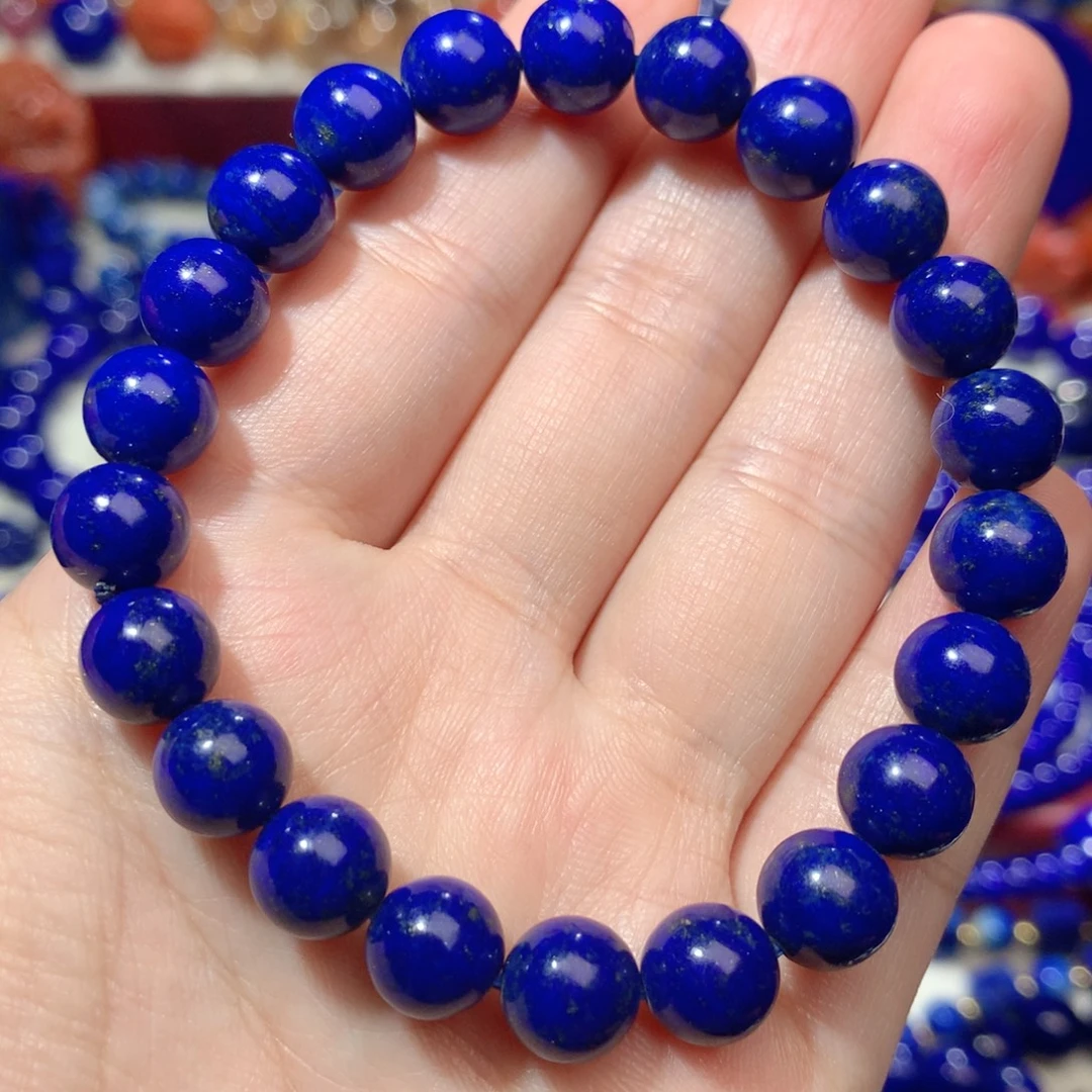 青金石未镶嵌8.8m手链