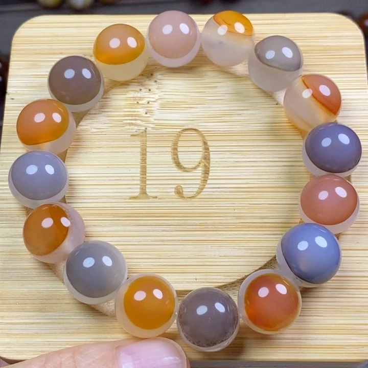 未镶嵌手链玛瑙/玉髓心*