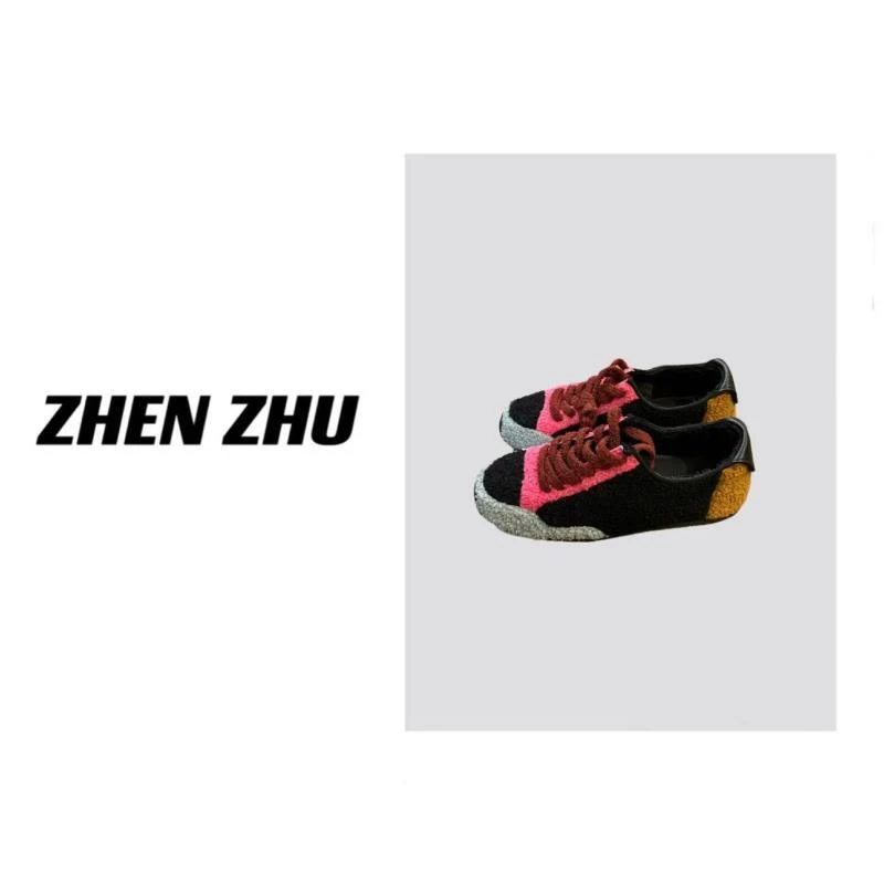 K4 潮牌百搭混色休闲德训简约小丑鞋 EK0401