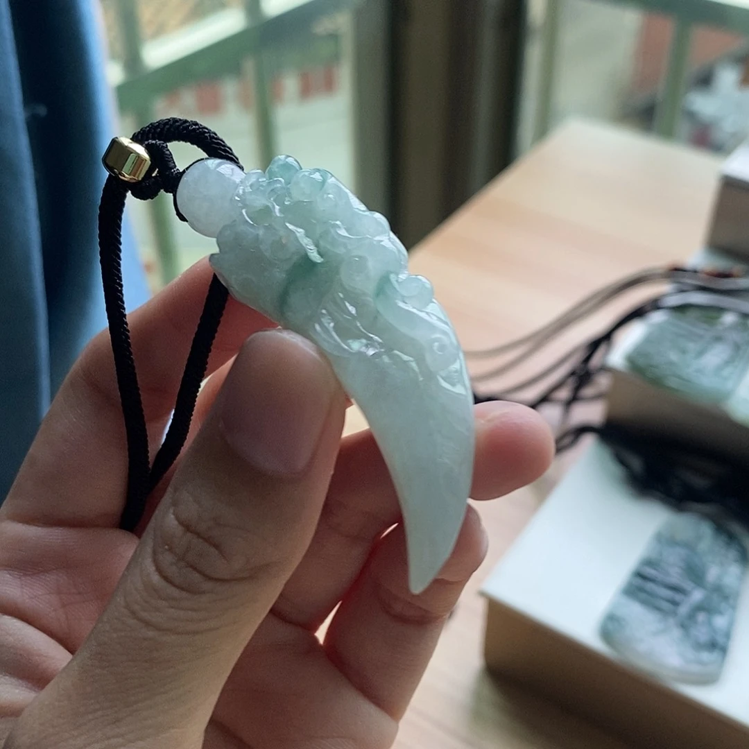 【闪购商品】颈饰未镶嵌翡翠天然缅甸A货翡翠