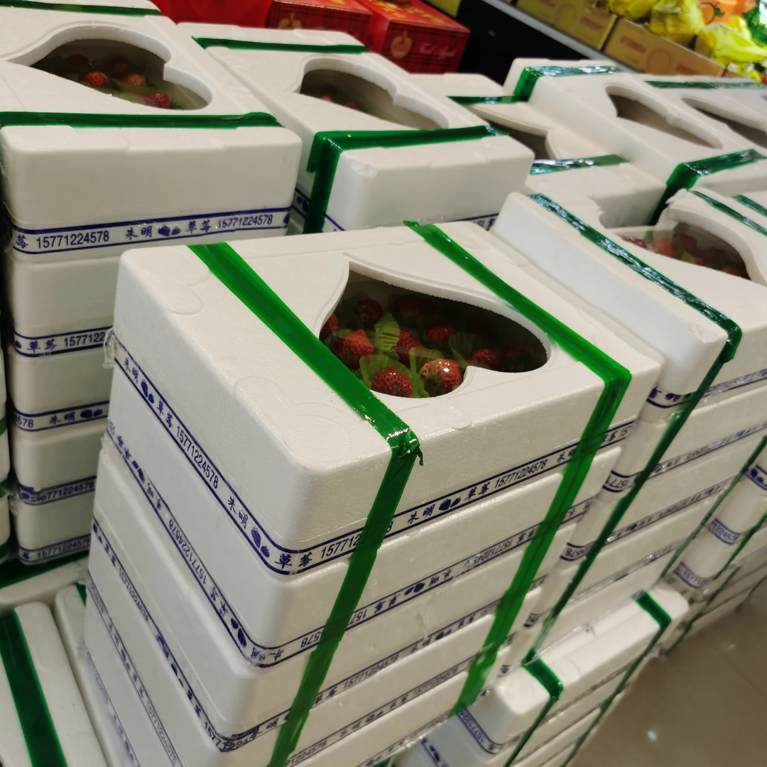 丹东九九草莓2盒1100克