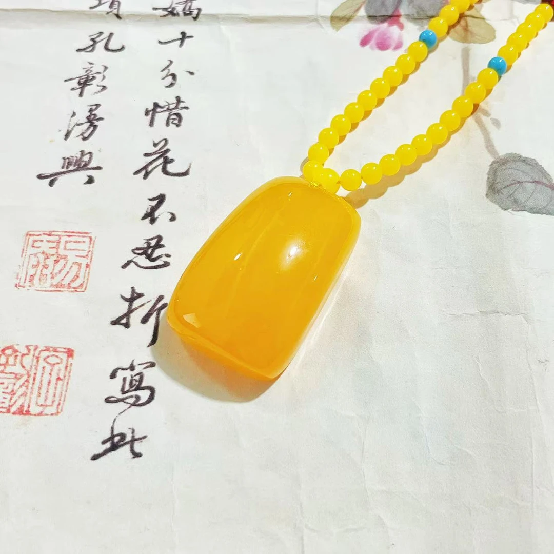 高端珍藏D010无事牌吊坠（标配礼盒）