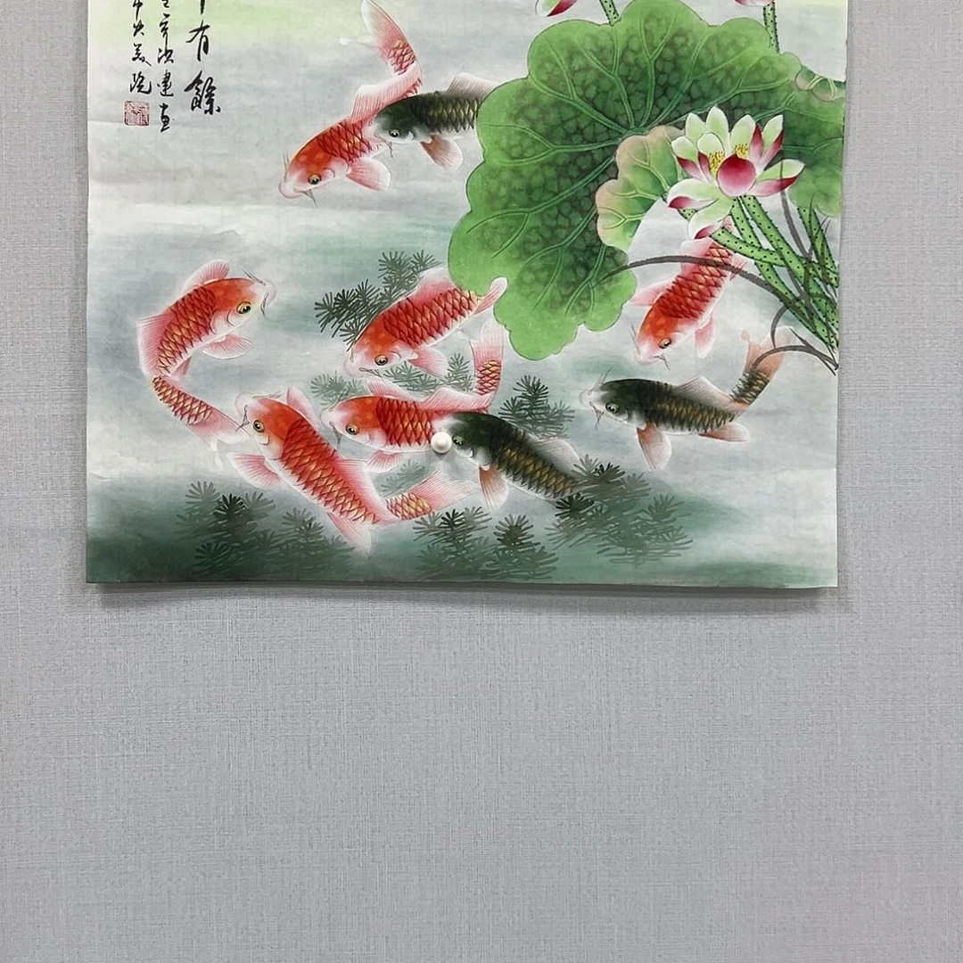 国画国画作品宣纸纯手绘