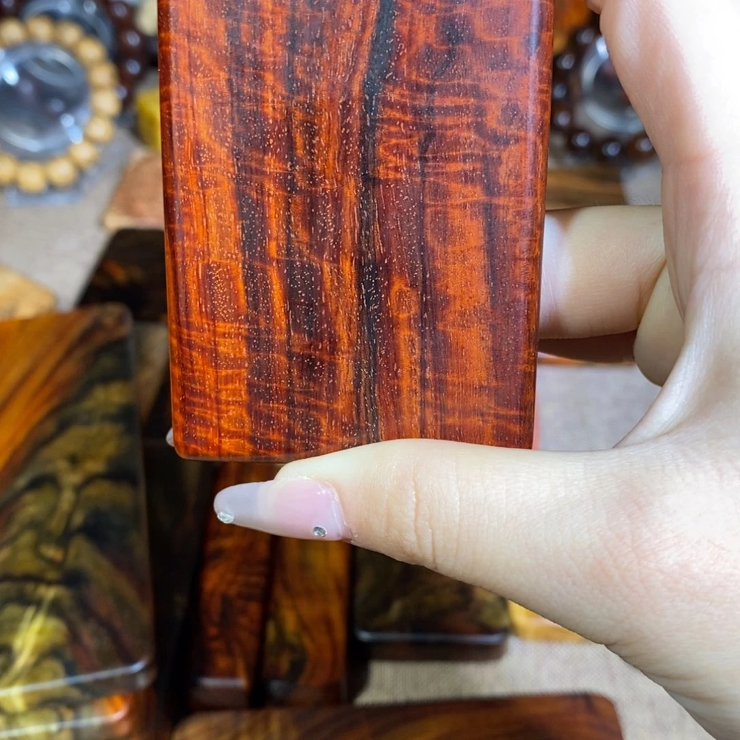 柴***庄端景台紫檀木类印度小叶紫檀无事牌