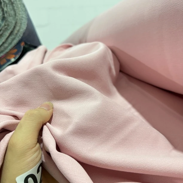 21 纯植物莱赛尔天丝水洗柔软牛仔面料3米价 春夏秋中厚