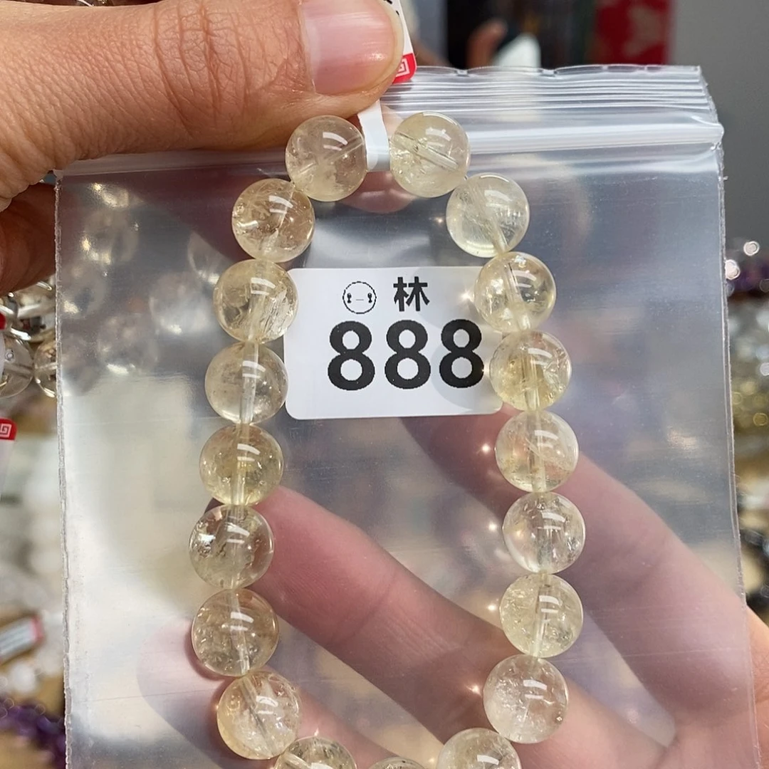 水晶手链未镶嵌多样性发一