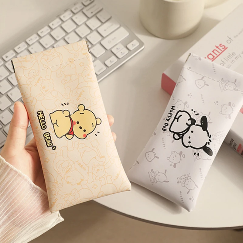 帕恰弹片眼镜袋墨镜太阳镜女收纳套便携抗压近视眼睛包小巧保护盒