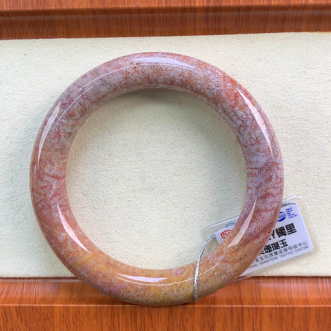 【闪购商品】颈饰合金石英质玉（非洲翠）59号红彩胖虫52圈