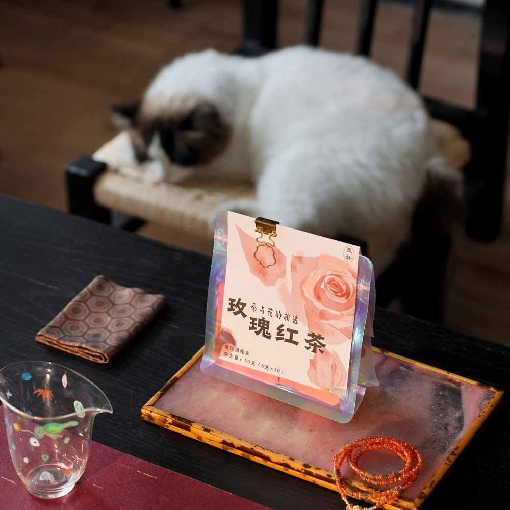 天朴号丨玫瑰红茶 · 紧压调味茶