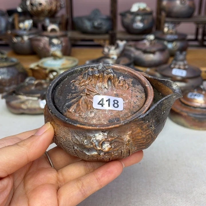 壶裸柴烧陶瓷茶具