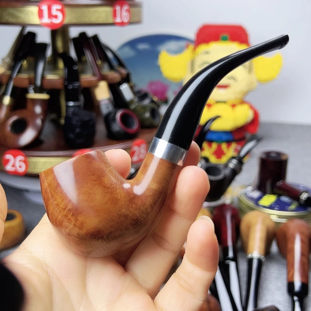 啤****O意大利石楠木烟斗全