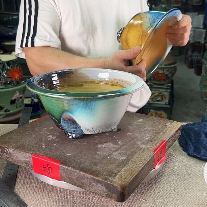 泳坤堂石湾盆用****6微瑕