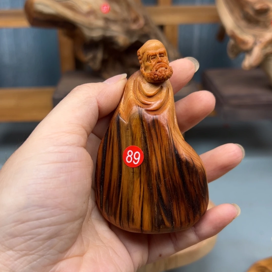 北***九木崖柏木摆件手把件