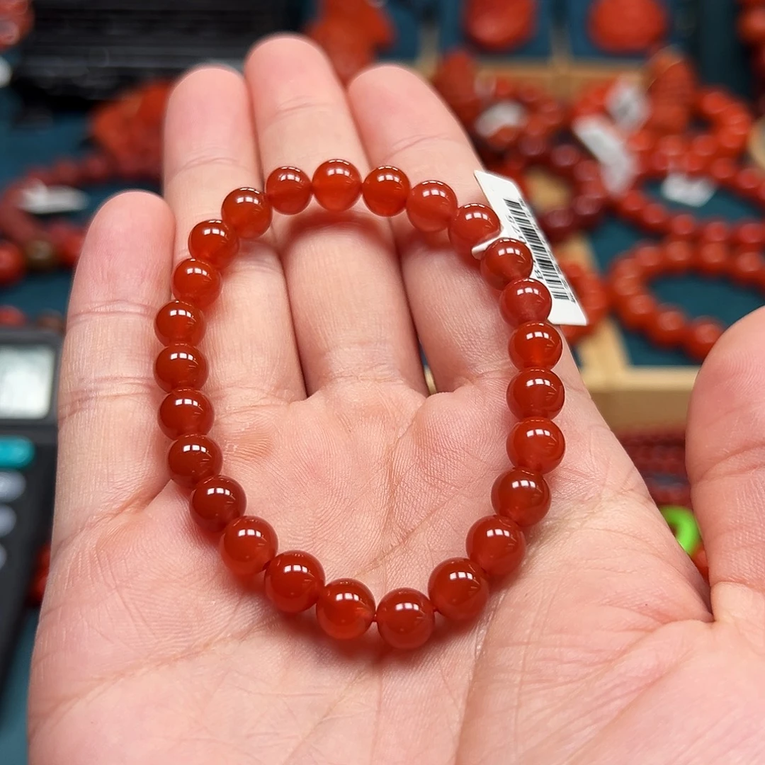 未镶嵌手串南红玛瑙