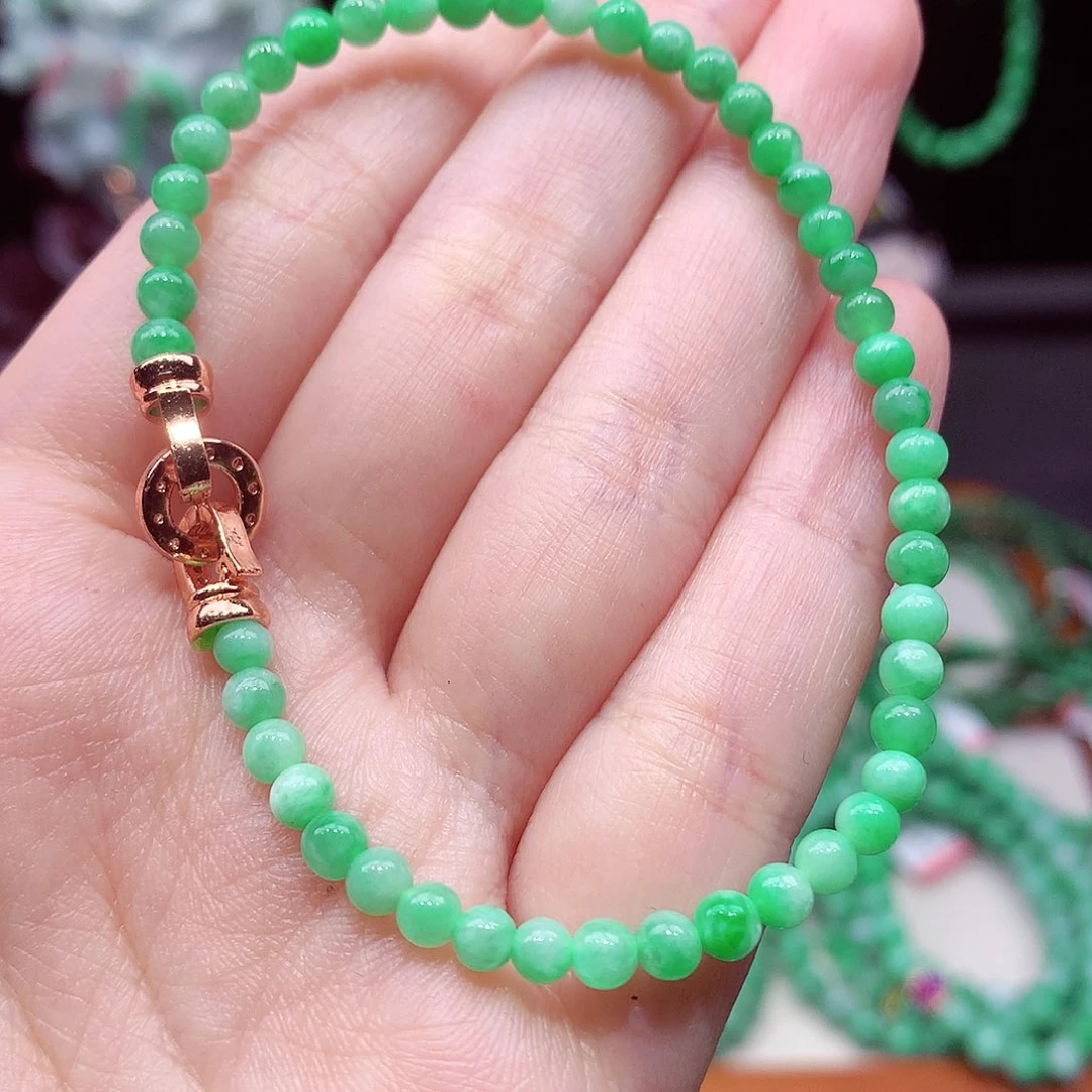 翡翠未镶嵌手链翡翠