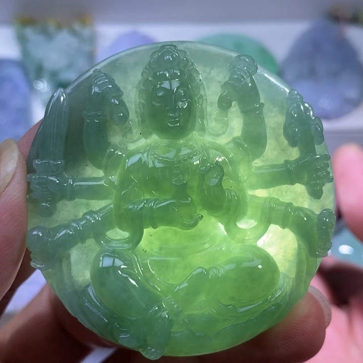 【闪购商品】翡翠挂件未镶嵌1111111111111111