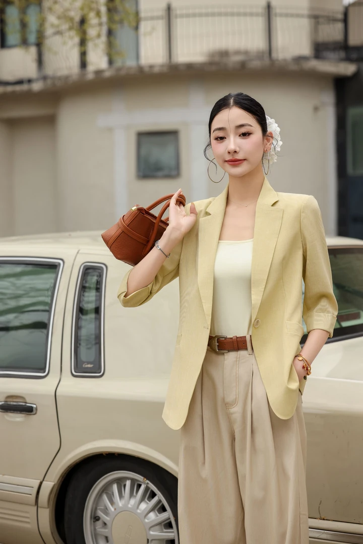 0618-23  女士时尚气质短款小西服外套  KDN   9922