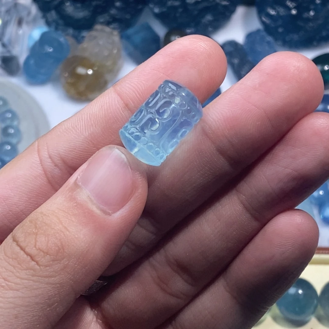 水晶手链未镶嵌Y*海蓝宝