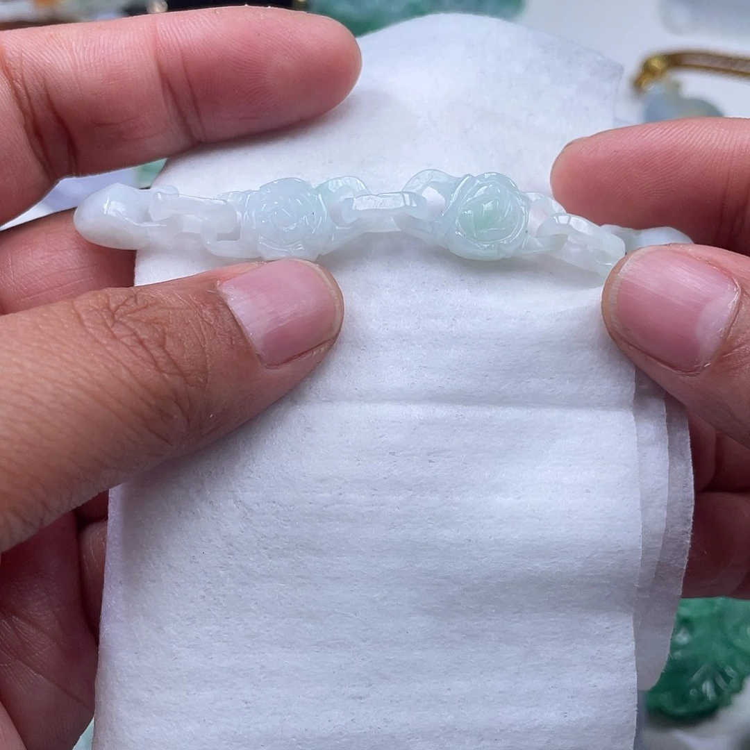 颈饰未镶嵌翡翠翡玉缘翡翠