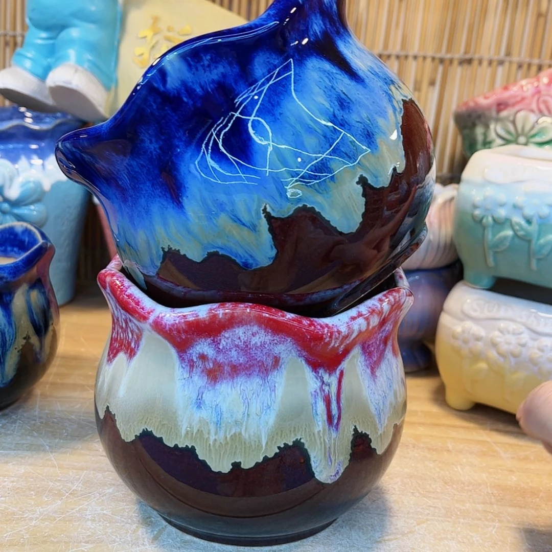 【闪购商品】陶瓷花盆