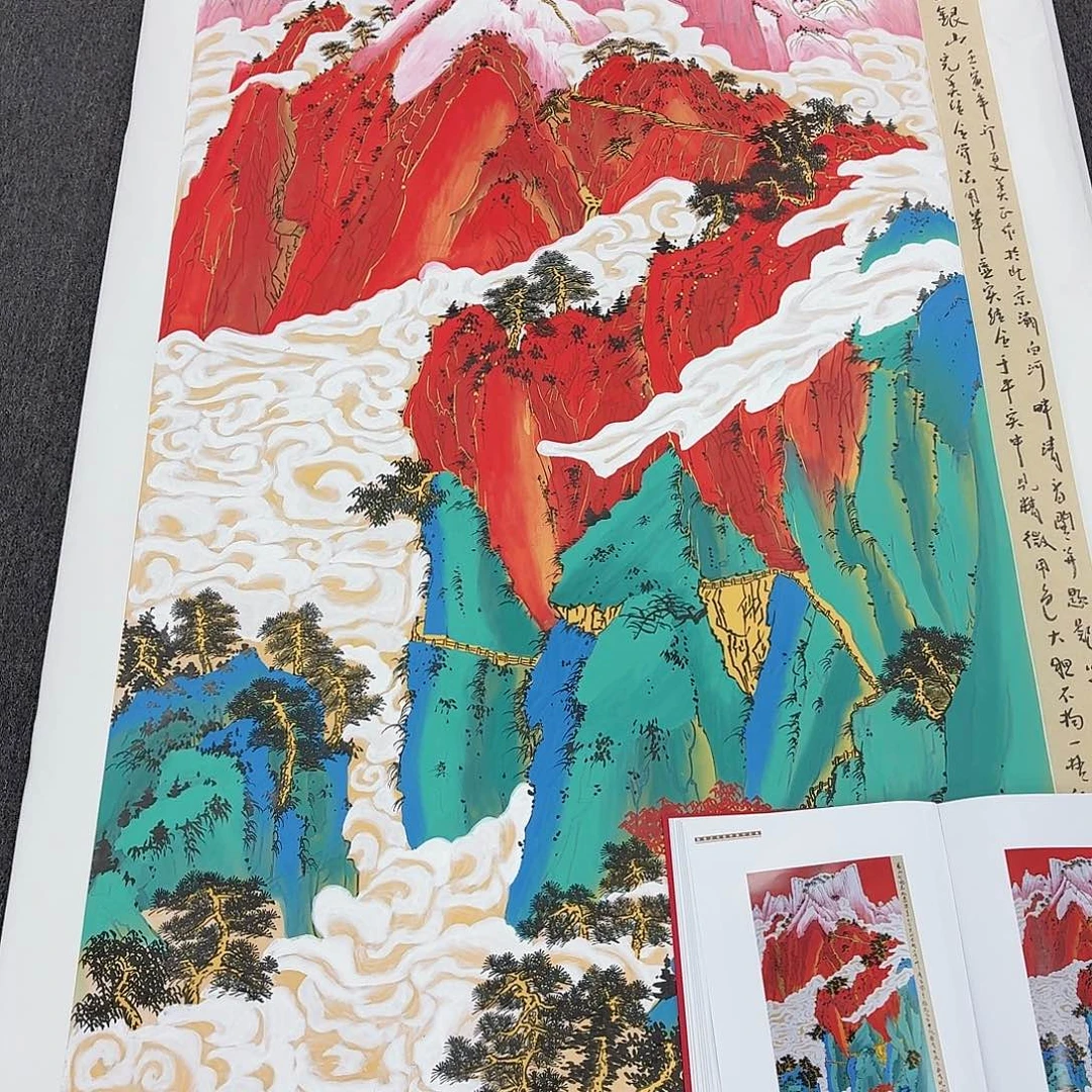 国画多次参加国内外书画