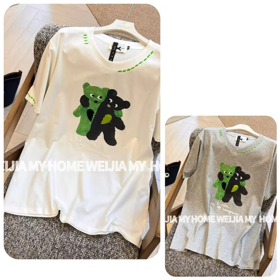 【WJ】夏款   丽    25251  两色T恤（3-6）