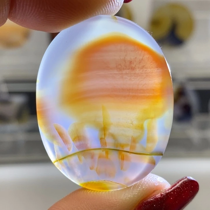 玛瑙/玉髓未镶嵌颈饰