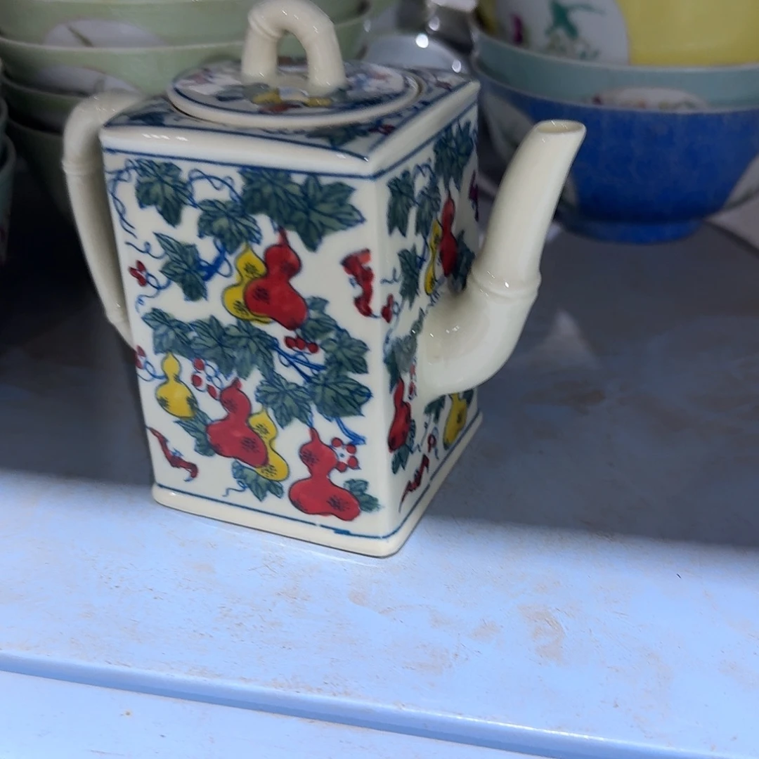 瓷片摆件手绘瓷器全部处理