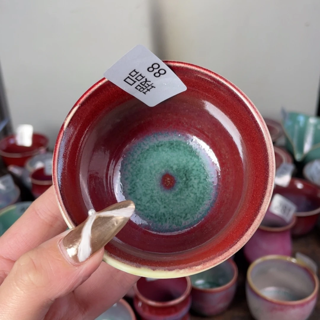 摆件钧瓷窑变精品摆件